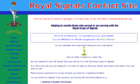 Royal Signals Contact Site